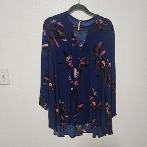 Free People mini dress size sp country boho style dress